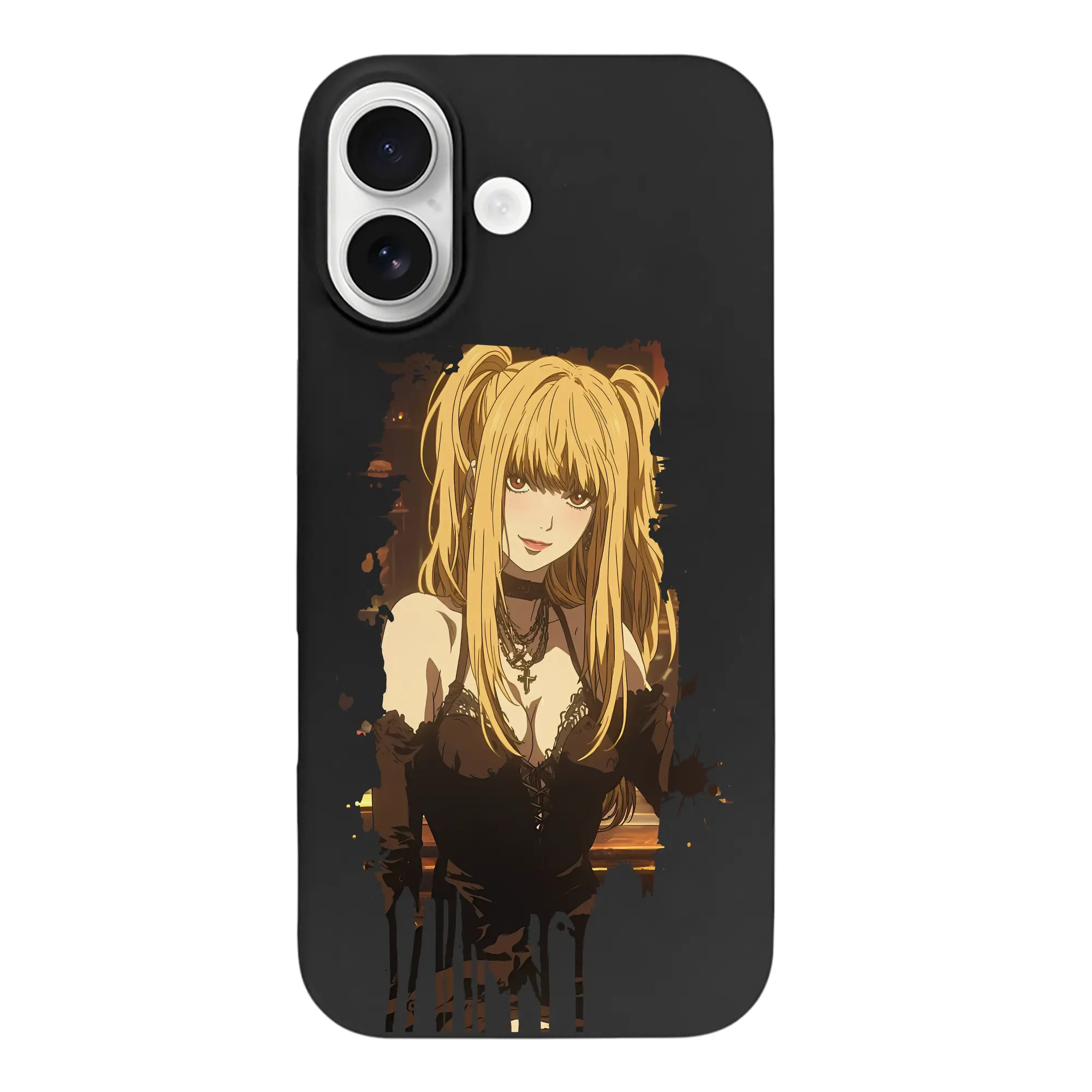 デスノート グッズ,弥海砂 - iPhone 17 シリーズ シリコンケース 薄型 耐衝撃 指紋防止 ソフトタッチカバー 精密フィット 傷防止 保護ケース iPhone 17/17 Air/17 Pro/17 Pro Max 対応